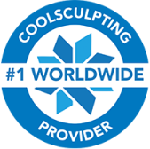 #1 Coolsculpting Provider Worldwide Badge